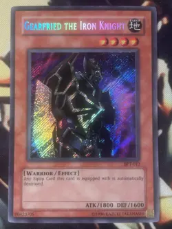 Yugioh: Gearfried The Iron Knight - BPT-012 - Secret Rare - Limited Edition - MP - Image 1