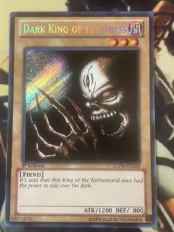 Yugioh: Dark King Of The Abyss - LCYW-EN220 - Secret Rare - 1st Edition - MP - Image 1