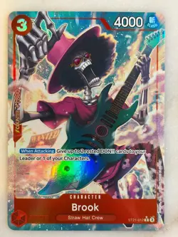 Brook (Alt Art) ST21-012 EX (Gear 5) - ONE PIECE Card Game English N - Image 1