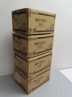 (4) Lot 2024 One Piece Emperors in the New World OP-09 Sealed Booster Box Case - Image 1
