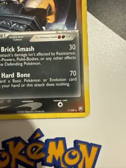 Pokemon Dark Marowak 7/109 Holo Rare Card EX Team Rocket Returns - Image 5