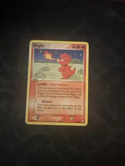 Magby 24/109 EX Team Rocket Returns Rare Pokemon Card - Image 1