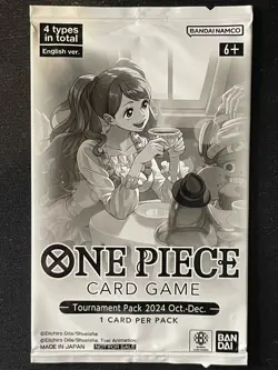 One Piece Card Game CCG TCG Tournament Pack 2024 Oct.-Dec. Sealed Promo Pack Eng - Image 1