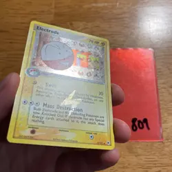 ⚡ Electrode 5/101 EX Hidden Legends Pokemon TCG Rare HOLO Reverse - English 809 - Image 5