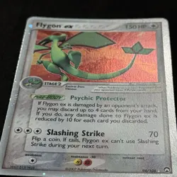 2007 Pokemon FLYGON EX 94/108 Holo Power Keepers Ultra Rare Card W69-51X-W7B NM - Image 3