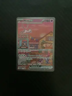 Pokemon Mew ex 053 Sv: Scarlet & Violet Promo Full Art Holo Promo Card LP - Image 1