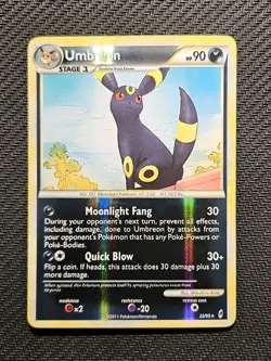 Pokemon TCG Umbreon 22/95 Call of Legends Reverse Holo Card LP - Image 1