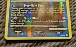 Pokemon TCG Umbreon 22/95 Call of Legends Reverse Holo Card LP - Image 3