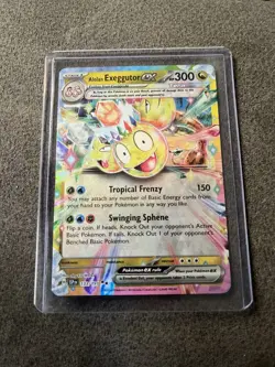Pokemon Alolan Exeggutor EX 133/191 SV08 Surging Sparks Holo Card - Image 1