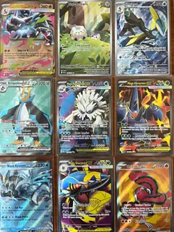 Pokemon Card Lot 33 Total Full Art/EX/Ultra Rare - Image 2