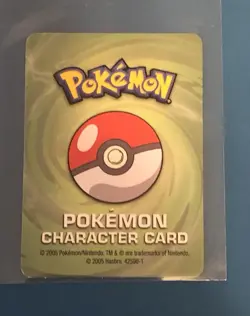 2005 Hasbro Pokemon Master Trainer Bulbasaur Character Card - Image 2