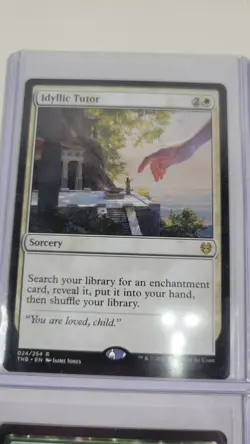 Lot Of 4 Magic Magic The Gathering Cards, MTG, Idyllic Tutor, Dryad Of The - Image 2