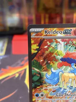 Keldeo EX 167/086 SIR White Flare Pokemon Holo Card NM Condition - Image 2