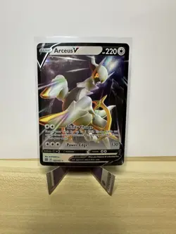 Pokemon Arceus V 122/172 Ultra Rare Holo Swsh09 Brilliant Stars TCG Card - Image 1