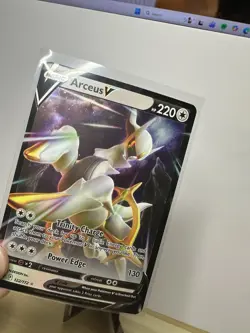 Pokemon Arceus V 122/172 Ultra Rare Holo Swsh09 Brilliant Stars TCG Card - Image 2