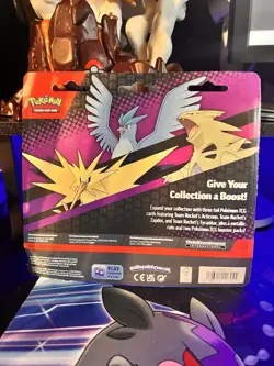 POKEMON TCG BLISTER 2 Booster Packs 3 FOIL Articuno, Zapdos, Tyranitar Sealed - Image 2