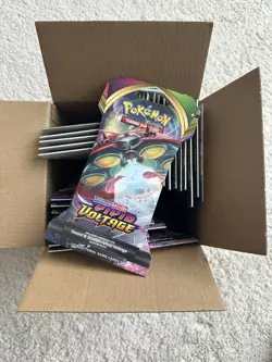Pokemon TCG Sword & Shield Vivid Voltage Lot 29x Blister Packs Sleeved Booster 820650807503 - Image 1
