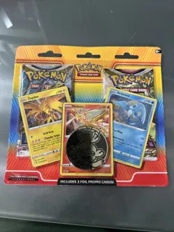 Pokemon TCG: Enhanced 2-Pack Blister Pack Articuno, Zapdos, & Moltres - Image 1