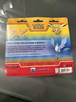 Pokemon TCG: Enhanced 2-Pack Blister Pack Articuno, Zapdos, & Moltres - Image 2