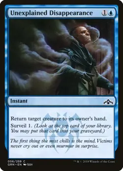Unexplained Disappearance [Guilds of Ravnica] Lightly Played - Image 1