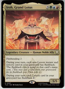 MTG Iroh, Grand Lotus Normal NM Avatar: The Last Airbender Magic 227 - Image 1
