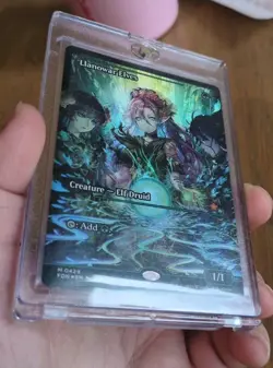 Magic The Gathering Llanowar Elves (Showcase) – Foundations (FDN) Near Mint Foil - Image 5