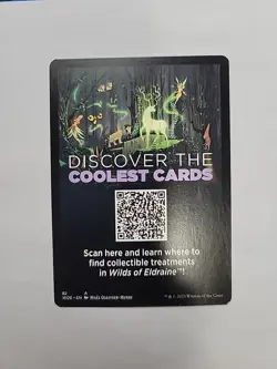 MTG - Monster Role / Sorcerer Role Token Wilds of Eldraine Regular #0015 - Image 3