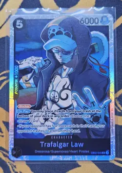 Trafalgar Law EB02-045 English SR Extra Booster: Anime 25th Collection One Piece - Image 1