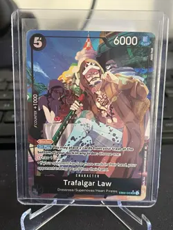Trafalgar Law (Alternate Art) EB02-045 Extra Booster: Anime 25th Collection Foil - Image 1