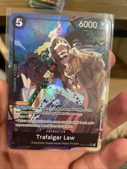 Trafalgar Law (Alternate Art) EB02-045 Extra Booster: Anime 25th Collection Foil - Image 1