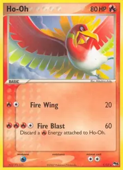 HO-OH - 1/17 - COSMOS HOLO (POP SERIES 5) MOD TCG Pokemon - Image 1