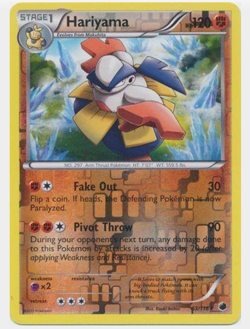 Hariyama 63/116 | Mint/Near Mint | Reverse Holo | Pokemon Plasma Freeze - Image 1