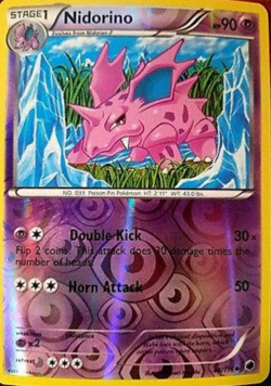 Nidorino 44/116 | Mint/Near Mint | Reverse Holo | Pokemon Plasma Freeze - Image 1