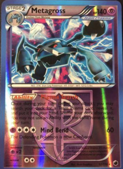 Metagross 52/116 | Mint/Near Mint | Reverse Holo | Pokemon Plasma Freeze - Image 1