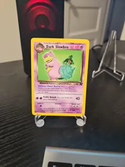 Dark Slowbro - 29/82 - Pokemon Team Rocket Unlimited Rare Card WOTC NM - Image 1