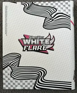 Pokemon TCG ⚪ Official White Flare Binder - Collection Storage (Binder Only) - Image 2