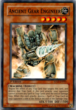Ancient Gear Engineer - SD10-EN003 - 1st Edition - YuGiOh - Image 1