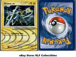 2009 Pokemon, Platinum Arceus, #AR6 Arceus Lv. 100, Holo Rare - Image 1
