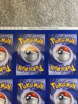 Pokemon Cropped Uncut Sheet #13 - Image 3