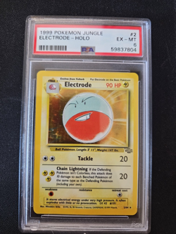 Electrode 02/64 Jungle Holo 1999 Pokemon Trading Card Game TCG WOTC - Image 1