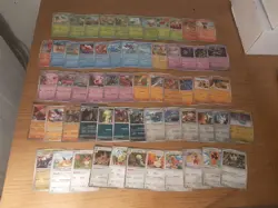 75% Complete Prismatic Evolutions Set Pokemon Card Bundle- No Duplicates - Holos - Image 2