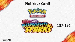Pokemon TCG Surging Sparks (137-191) Choose Your Card! - BULK SAVINGS! - Image 1