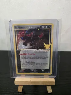 Umbreon Gold Star 25th Anniversary Celebrations Ultra Rare - Pokemon TCG 17/17 - Image 1