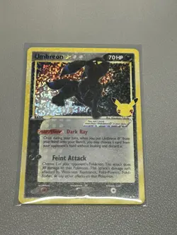 Pokemon TCG: Umbreon 17/17 Gold Star Celebrations 25th Anniversary - Image 3