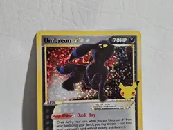 Pokemon TCG: Umbreon 17/17 Gold Star 25th Anniversary Celebrations NM+ - Image 3