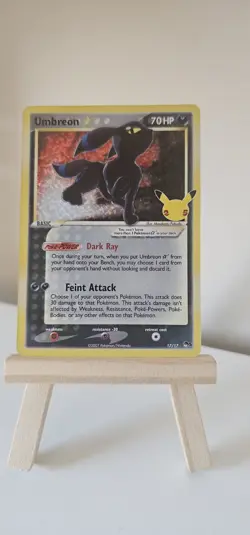 Pokemon TCG | Umbreon Gold Star 17/17 | Celebrations 25th Anniversary | NM - Image 1