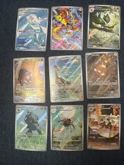 Pokemon TCG Lot Of 9 Illustration Rare Cards NM Holo - Image 1