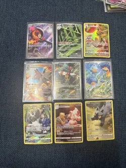 Pokemon TCG Lot Of 9 Illustration Rare Cards NM Holo - Image 1
