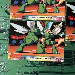 The Ultimate Match 34 Topps Pokemon Mewtwo Strikes Back Black Logo 3 - Image 2