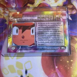 Reunited! #31 Mewtwo Strikes Back Topps Black LOGO Pokemon 1998 Mp 2nd Print - Image 2